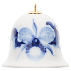 Miniatur-Glocke, Orchidee auf Ast, H 5 cm