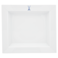 Vide-Poche, groß, Markenzeichen Meissen, kobaltblau, 21 x 18,5 cm