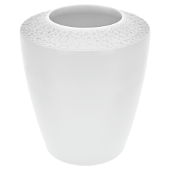 Vase, Royal Blossom, Groß, Biskuit Weiß, H 19,5 cm