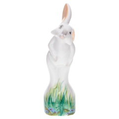 Hase Ole, Bunt staffiert, H 10,5 cm