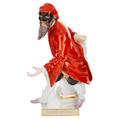 Pantalone, Bunt und gold staffiert