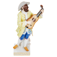 Boaro, Bunt und gold staffiert