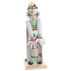 Figure "Heart of White Gold" by Peter Strang, H 21 cm