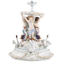 Schwanenfontaine, Lim. 25, H 33 cm