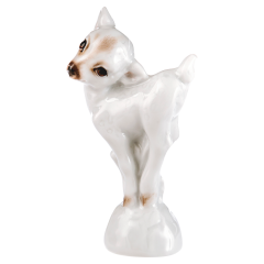 Reh Tierkind, Bunt staffiert, leicht, H 7 cm