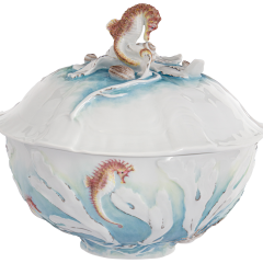 Seepferdchendose Meereswesen, Lim. 25, H 20 cm