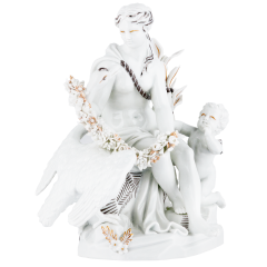 Leda mit Schwan, Lim. 25, H 17,5 cm