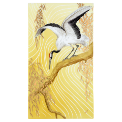 Four Seasons wall painting "Spring", lim. 15, 35 x 20 cm