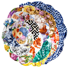 Dish, large, "World of Meissen Patterns", Ø 29 cm