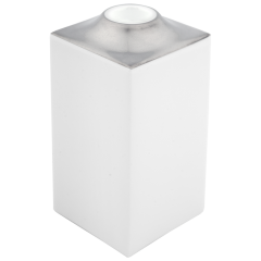 Kerzenhalter, groß, Form "MEISSEN® Cosmopolitan", Platin, H 11 cm