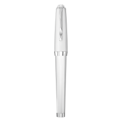 MEISSEN® Porcelain Royal Seal Fountain Pen, Pure white, H 18,5 cm