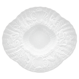 Gourmet Plate, Shape "Swan Service", white, L 29,5 cm