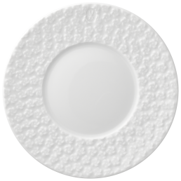 Coffee-, Tea-, Cappuccino saucer, Royal Blossom, white, Shape "No 41", Ø 14,5 cm