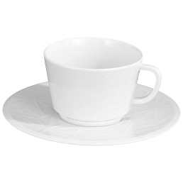 Kaffeetasse, Form "Vitruv Graphic", Weiß, V 0,15 l