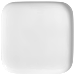 Speiseteller, groß, Form "Nova", Weiß, 30 x 30 cm