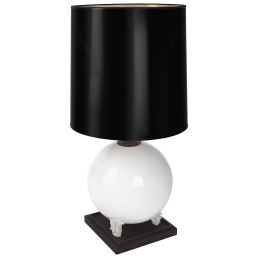 Tischleuchte Amphitrite, Weiß, H 80 cm