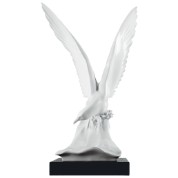 Vogel Möwe, Weiß, H 43 cm