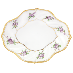 Prunkschale "Kleine Blumenbuketts", 24 x 19 cm