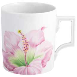 Henkelbecher, "The MEISSEN Mug Collection", "Giant Bloom", Hibiskus, Form "Berlin", V 0,25 l