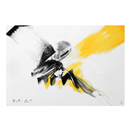 Wandbild Unikat "jello-x II", 51 x 75 cm