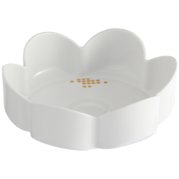 Schale Punktuell, Unikat Bärbel Thoelke, H 7,5 cm