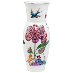 Börner Vase, The Lion Garden, Olaf Hajek, H 34,5 cm