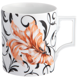 Henkelbecher, "The MEISSEN Mug Collection", "Flower Ornament", Form "Berlin", V 0,25 l