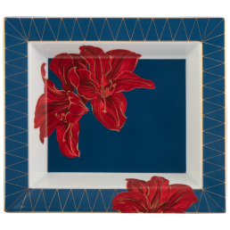 Vide-Poche, groß, Amaryllis, 21 x 18,5 cm