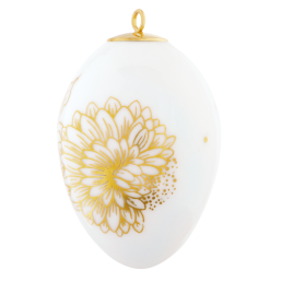 Osterei, "Golden Onion Style", H 5 cm