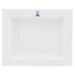 Vide-Poche klein, Markenzeichen Meissen, kobaltblau, 12,3 x 10 cm