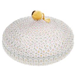 Dose Schneeballblüten, H 11,5 cm