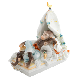 Affe Fips, H 21,5 cm