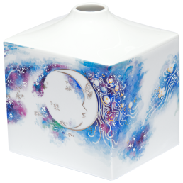 Vase, Form "MEISSEN® Cosmopolitan", Mondfee, H 13 cm