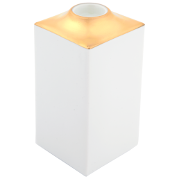 Kerzenhalter, groß, Form "MEISSEN® Cosmopolitan", Gold, H 11 cm