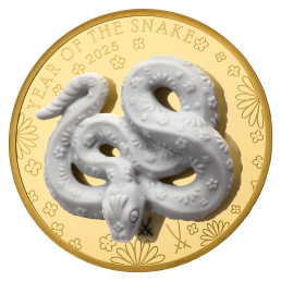 Münze Year of The Snake (1oz Au)