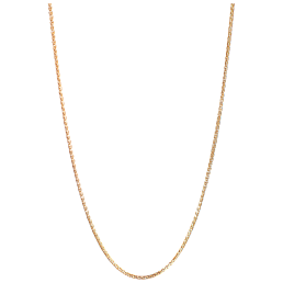 Kette Pearl Collection, 750 Roségold, OHNE Anhänger, Länge 63 cm mit Zwischenöse bei 60 cm, mit Karabiner-Verschluss