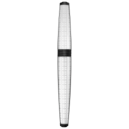 MEISSEN® Porcelain Mascara Rollerball, Geometric white, H 18,5 cm