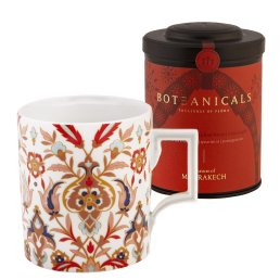 Tee-Set Marrakesch, 2-tlg., BOTEANICALS Treasures of Marrakesch 100g, Henkelbecher, Ornamente